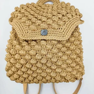 Backpack Bubbles Beige