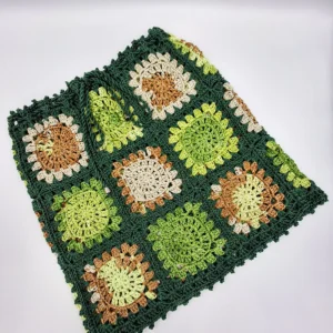 Knitted Skirt S-M Green