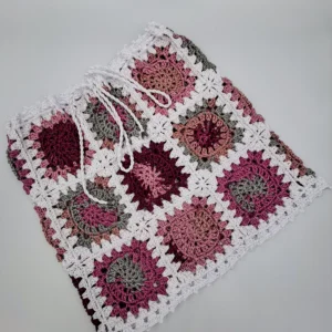 Knitted Skirt S-M Pink