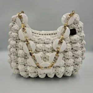 Bubble Bucket White Chain