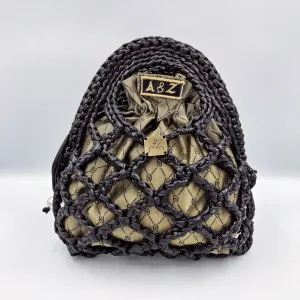 Knitted Net-Bag Black