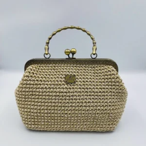 Frame Handbag XL Ecru