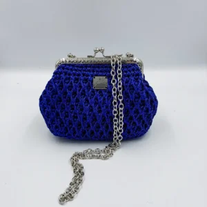 Frame Handbag Mid-Size Blue