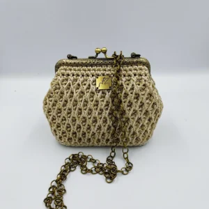 Frame Handbag Mid-Size Gold
