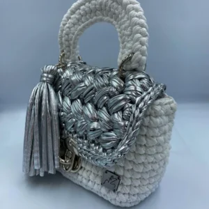 Metal Handbag Silver